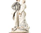 Vintage 1984 Florence GIUSEPPE ARMANI 12&quot; Tall Bride &amp; Groom Wedding Fig... - $99.99