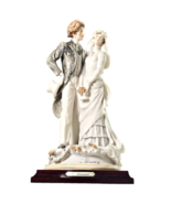 Vintage 1984 Florence GIUSEPPE ARMANI 12&quot; Tall Bride &amp; Groom Wedding Fig... - £78.65 GBP