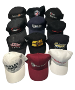 Lot of (12) Poker Casino Hats Assorted Brands Sites No Duplicates Doyle ... - €81,68 EUR