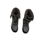 UGG Kids Butte li Waterproof Winter Boot  Gray With Black Trim Size 2. - £31.73 GBP