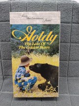 Goldy: The Last of the Golden Bears (1984) VHS Family Jeff Richards  - £5.00 GBP