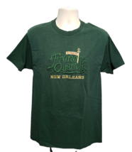 New Orleans Bourbon French Quarter Adult Large Green TShirt - £11.64 GBP
