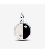 Sterling silver Yin &amp; Yang Dangle Charm Medallion Charm   793688C01 - $21.40 CAD
