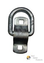 D RING 3/8&quot;TRAILER FLATBED TRUCK TOW TIE DOWN CHAIN MOVE ANCHOR CARGO B/... - £9.40 GBP