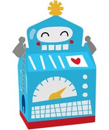 Big Dot of Happiness Gear Up Robots Treat Box Party Favors Goodie Gable ... - €5,19 EUR