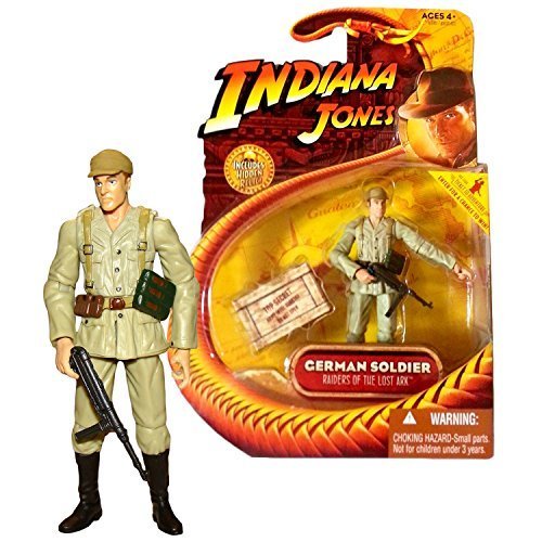 Indiana Jones Year 2008 Raiders of the Lost Ark Movie Series 4 Inch Tall Figure  - $29.99