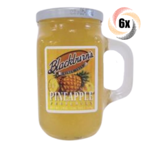 6x Mugs Blackburn's Pineapple Preserves Fat Free Mugs | 18oz | Easy To Spread - £28.23 GBP