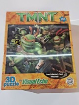 Puzzle TMNT Michelangelo 3D Visual Echo 2007 Teenage Mutant Ninja Turtle... - $11.87