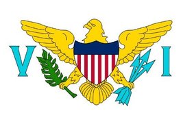 TUC 3x5 Polyester Flag of U.S. Virgin Islands - $4.88