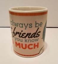 50&#39;s Style Coffee Mug Cup Retro Look Always Be Best Friends You Know Too... - £11.71 GBP