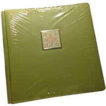 NEW Creative Memories Scrapbook Album Green Kaleidescope 12x12 12&quot;x12&quot; +... - £47.37 GBP