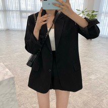 Women Shorts With Blazer 2 Piece Set 2021 Spring Summer Shorts And Blazer Suit S - £117.11 GBP