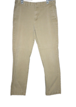 Banana Republic Chino Pants Mens 36x34 Aiden Straight Leg Khaki Canvas - $22.50