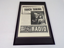 1938 General Electric Radio Framed 11x17 ORIGINAL Vintage Advertising Poster - £54.91 GBP
