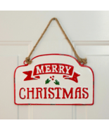 Merry Christmas metal Sign - $32.68 CAD