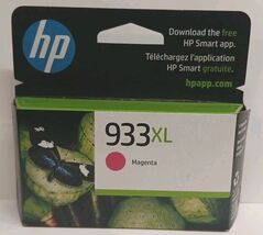 HP 933XL (CN055AN) Original Inkjet Ink Cartridge - Magenta Sealed Exp 03... - $10.00