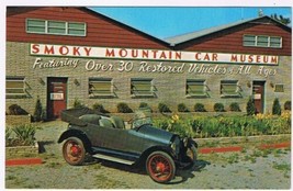 Postcard 1919 Overland Smoky Mountain Car Museum Pigeon Forge Tennessee - £2.74 GBP