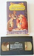 Lady and the Tramp VHS 1998 Clam Shell Disney&#39;s Masterpiece Collection 14763 - £5.44 GBP