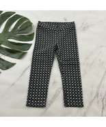 Janie &amp; Jack Toddler Girls Legging Pants Size 2t Gray Black Geometric St... - $24.35 CAD