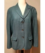 Coldwater Creek Blazer 3 Button Tweed Size 12 Long Sleeve Lined Casual  - €15,55 EUR