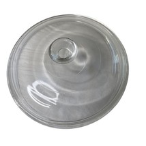 Pirex Glass Pot Lid Replacement Clear Dish Top Round 7 in 622 A-18 u - $14.99