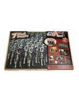 Disney Star Wars The Force Awakens 7 Wood Jigsaw Puzzles Wooden Storage ... - £11.68 GBP