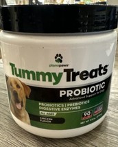 PlanoPaws Tummy Treats Probiotic Chews For Dogs Chicken Flavor 90 Ct 09/... - $19.79