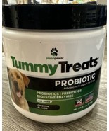 PlanoPaws Tummy Treats Probiotic Chews For Dogs Chicken Flavor 90 Ct 09/... - £15.56 GBP
