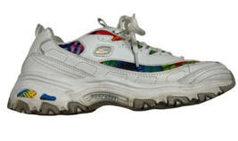 Skechers D’Lites Women’s Shoes Air Cooled Memory Foam Sz 7.5 Rainbow - £21.29 GBP