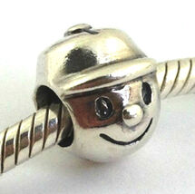 Authentic Chamilia Boy Charm, Sterling Silver, Ge-1, New - $19.94
