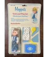 Vintage 1978 Moppets Mandy Goes Traveling Doll &amp; Playset 9835 Knickerboc... - $97.77 CAD