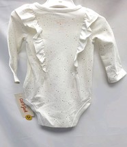 Baby Girls' 0/3 Months Ruffle Long Sleeve Bodysuit - Cat & Jack image 3
