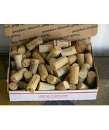 Assrtd Wine Corks (80) used - natural and artificial mixed - for craftin... - £2.21 GBP