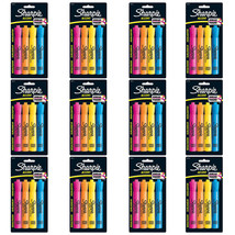 Pack of (12) New Sharpie Accent Tank-Style Highlighters, 4 Colored Highlighters - £36.97 GBP