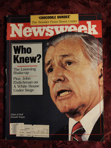 Newsweek December 8 1986 Dec 12/8/86 IRAN-CONTRA Crocodile Dundee Paul Hogan - £5.11 GBP