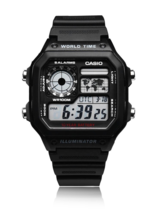 Casio Digital Men&#39;s Watch AE-1200WH-1A - £35.20 GBP