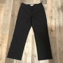 Jones New York Women&#39;s  Dress Pants size 8,  black,  acetate, polyester - $9.66