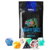 FanRoll by MDG Mystery Misfit Resin Polyhedral Dice Set - £11.24 GBP