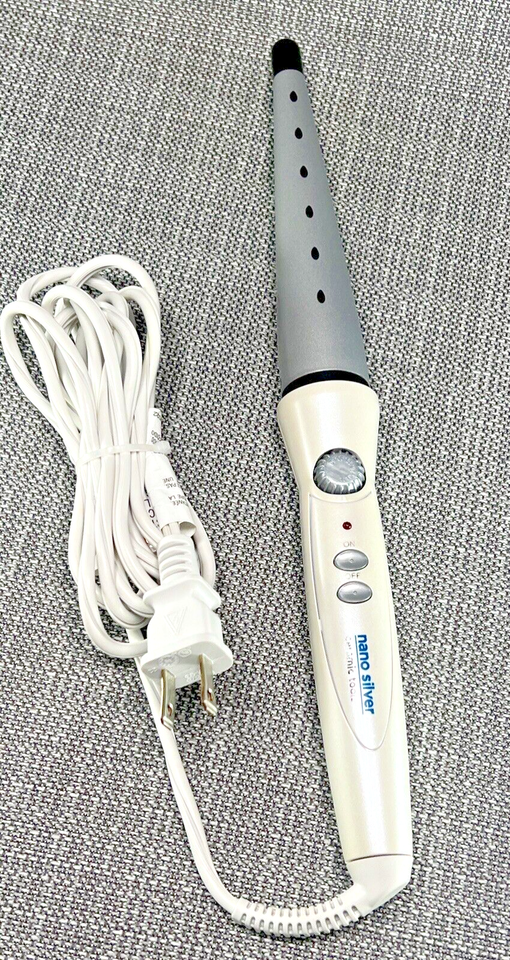 Conair Professional Nano Silver Ceramic Jumbo Tapered Curler CPNS125JTB - $17.57