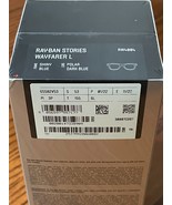 RayBan Stories Wayfarer Smart Glasses Blue Frame Polarized Lens Sunglass... - $950.79 CAD
