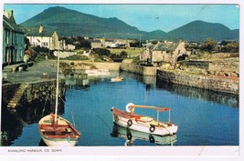 Ireland Postcard County Down Ammalong Harbour - £2.72 GBP