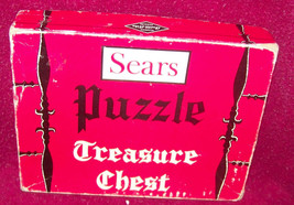 childern;s tray puzzles {  sears treasure chest} - $29.70