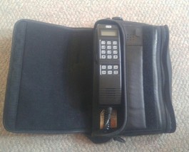 Vintage GTE Motorola Car Bag Phone SCN2744A Black Portable - £31.44 GBP