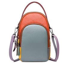 100% Genuine Leather Women Handbag Designer Mini Mobile phone bags and wallets F - £40.35 GBP