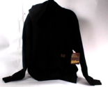 Wells Lamont Work Wear Mens Large Black Hooded Brushed Fleece  Logo Swea... - $56.99