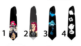 Men necktie with mermaid Beauty and the beast Snow white modern princess - £20.77 GBP