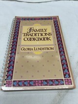 Vintage Spiral Cookbook Family Traditions Gloria Lundstrom Recipes Ethnic Health - £29.86 GBP