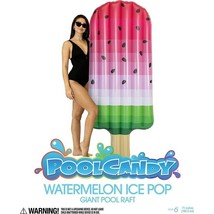 Pool Candy - Watermelon Ice Pop Giant Pool Raft - 71&#39;&#39; - Ages 6+ - £19.65 GBP