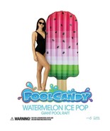 Pool Candy - Watermelon Ice Pop Giant Pool Raft - 71&#39;&#39; - Ages 6+ - £19.65 GBP