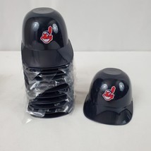 MLB Cleveland Indians Mini Batting Helmet Ice Cream Snack Bowls Lot of 13 - $31.99